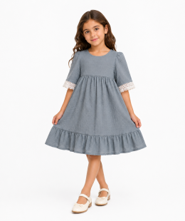 فستان بنات ماركه Children صناعه اسبانيه للتفاصيل والمساعده واتس اب 0550520411