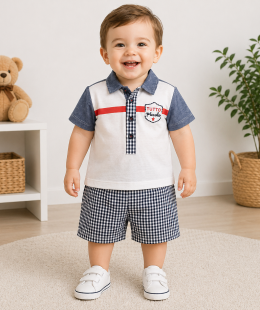 بدله قطن مواليد اولاد ماركة Tutto piccIo اسبانيه