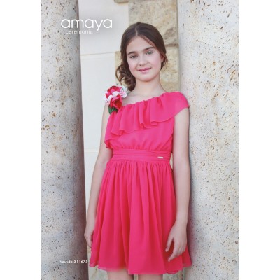 فستان بنات صناعه اسبانيه 