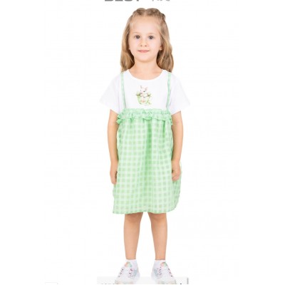 فستان بنات مواليد ماركه BEST KIDS