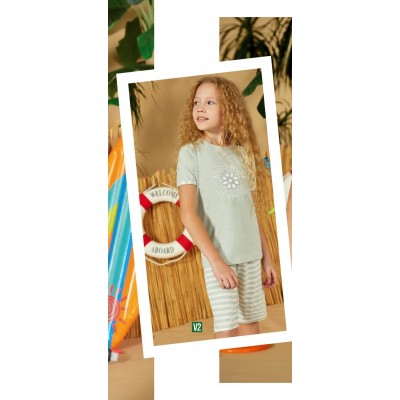 بجامه قطن بنات ماركه ELSIMA