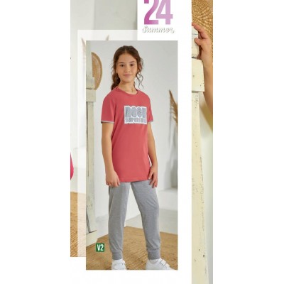 بجامه قطن بنات ماركه ELSIMA