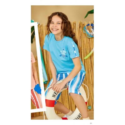 بجامه قطن بنات ماركه ELSIMA