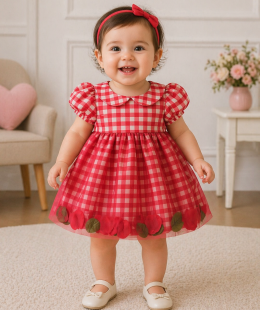 فستان مواليد بنات ماما لوما