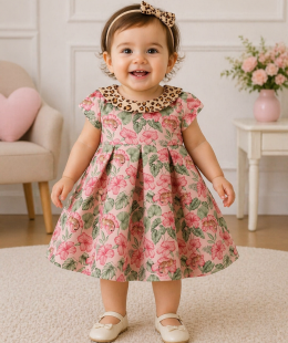 فستان مواليد بنات ماما لوما