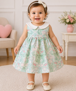 فستان مواليد بنات ماما لوما