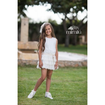 فستان بنات صناعه اسبانيه