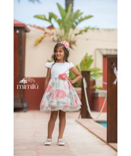 فستان بنات صناعه اسبانيه 