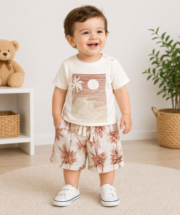 طقم موليد اولاد ماركة Miss Grant صناعه اسبانيه