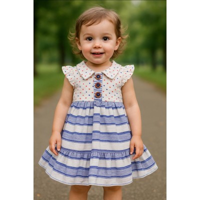 فستان بنات ماركه Meraki صناعه اسبانيه لتفاصيل اكثر واتس اب 0550520411