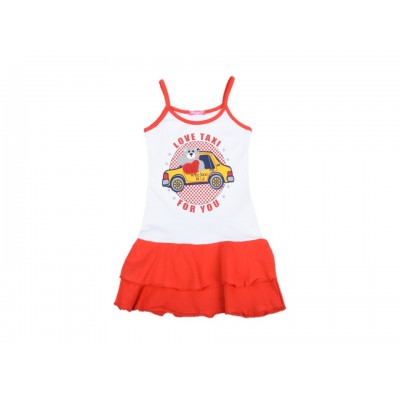 فستان قطن بنات صناعه ايطالي 