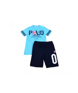 طقم أولاد 2 قطعه ماركة Poloclub صناعه ايطالي