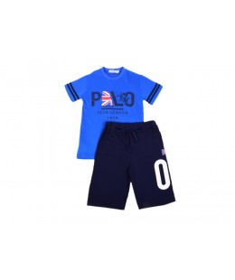 طقم أولاد 2 قطعه ماركة Poloclub صناعه ايطالي
