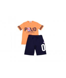 طقم أولاد 2 قطعه ماركة Poloclub صناعه ايطالي
