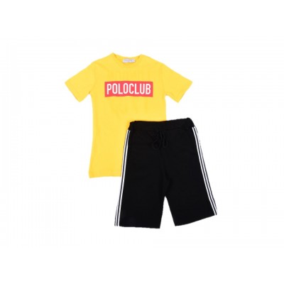 طقم أولاد 2 قطعه ماركة Poloclub صناعه ايطالي