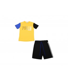 طقم أولاد 2 قطعه ماركة Poloclub صناعه ايطالي