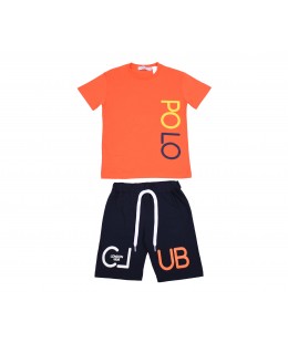 طقم أولاد 2 قطعه ماركة Poloclub صناعه ايطالي