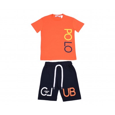 طقم أولاد 2 قطعه ماركة Poloclub صناعه ايطالي