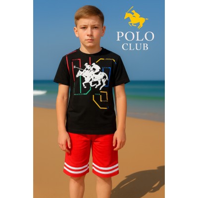طقم اولاد 2 قطعه ماركة Poloclub صناعه ايطالي