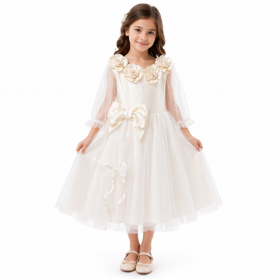 فستان بنات ماركه Menninas صناعه اسبانيه