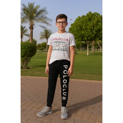 طقم أولاد 2 قطعه ماركة Poloclub صناعه ايطالي